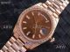 EW Factory Rolex Day Date 40mm Chocolate Dial Rose Gold President Band V2 Upgrade Swiss 3255 Automatic Watch 228239 (3)_th.jpg